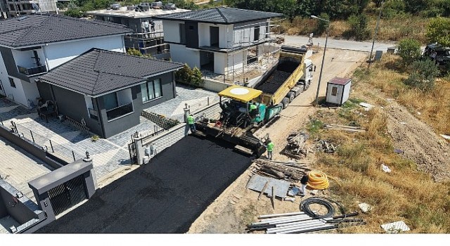 Nilüfer’de asfalt çalışmaları hız kazandı