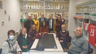 Belediyespor’a CHP’den hayırlı olsun ziyareti