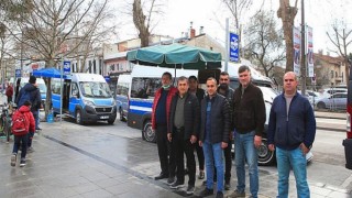 Minibüsler Gar Meydanı’na alındı, esnafın ve vatandaşın yüzü güldü