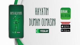 Yeşilay’ın yeni mobil uygulaması “Bırakabilirsin” ceplere inmeye başladı