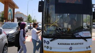 Karaman Belediyesi’nden Sınava Girecek Öğrencilere Ulaşım Desteği