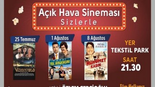 Aydın Tekstil Park’ta Sinema Geceleri Devam Ediyor