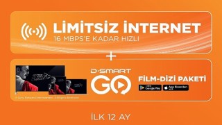 D-Smart GO’nun eğlence dolu dünyası ikili paket fırsatıyla kullanıcılarını bekliyor