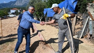 Başkan Topaloğlu Kuzdere’de