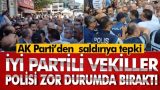 İYİ Partililer AK Parti İl Binasını bastı | İYİ Partili Vekiller ile Polisler Arasında Arbede Yaşandı