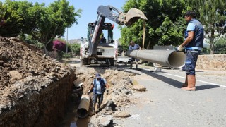 Bodrum’da DSİ Hattı Yine Patladı, MUSKİ Açıklama Yaptı