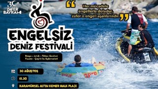 Kocaeli Büyükşehir’den 3. Engelsiz Deniz Festivali