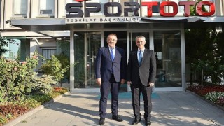 Nevşehir Belediye Başkanı Savran, Spor Toto Teşkilatı Başkanı Dr. Mehmet Ata Öztürk’ü ziyaret etti