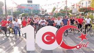 Alanya’da 100. Yıl Bisiklet Turu