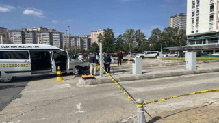 Eğlence merkezi otoparkı bariyeri açılmadığı için havaya ateş etti