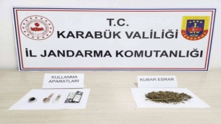 Karabük’te uyuşturucu operasyonu