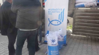 Muradiye’de çiftçilere yüzde 75 hibeli tohum desteği yapıldı