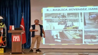 Öğrencilere ilk yardım ve iş güvenliği eğitimi