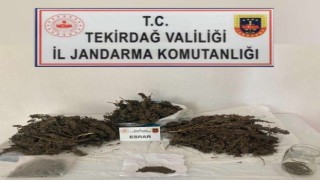 Şüphelilerden 1 kilo 780 gram uyuşturucu ele geçirildi