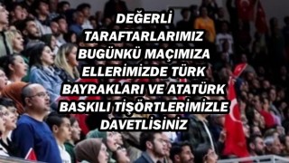 İzmit Belediyespor taraftarları Atatürk baskılı tişört giymeye davet etti