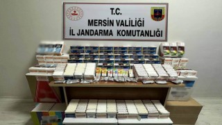 Mersin’de kaçak elektronik sigara ve makaron ele geçirildi