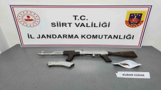 Siirt’te bir iş yerinde silah ve uyuşturucu ele geçirildi: 2 gözaltı