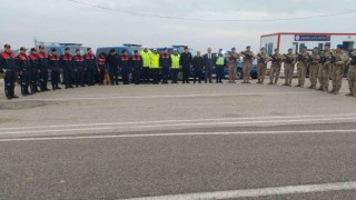 Tekirdağ’da yılbaşında emniyet ve jandarma görevi başında