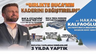 AK Parti Buca Belediye Başkan Aday Adayı Hakan Kalfaoğlu ”Buca Hazır, Biz Hazırız”