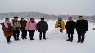 Kış Festivalinde Filistinli çocuklar unutulmadı