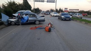 Manisa’da feci kaza: 2 ölü, 1 yaralı