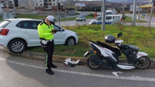 Samsun’da otomobil ile motosiklet çarpıştı: 2 yaralı