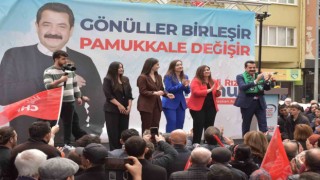 Ailesi Başkan Adayı Ertemur’u Pamukkale’ye emanet etti