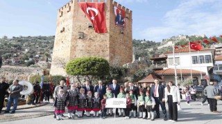 Atatürk’ün Alanya’ya gelişinin 89. yıl dönümü törenle kutlandı