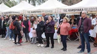 Karşıyaka’da “Sevgililer Günü Pazarı” açıldı