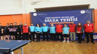 Üniversite Sporları Masa Tenisi Türkiye Şampiyonası Kırşehir’de başladı