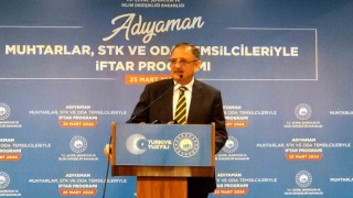 Bakan Özhaseki: “Bin şantiyede 110 bin kişilik orduyla çalışıyoruz”