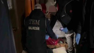 Balıkesir’de terör operasyonu