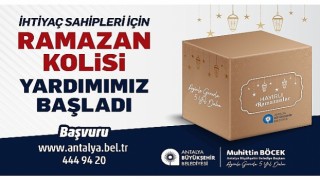 Büyükşehir’den ihtiyaç sahiplerine Ramazan gıda kolisi