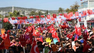 Cumhur İttifakı’nın Büyük Bodrum Mitingi coşkuyla tamamlandı