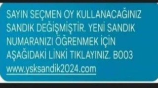 Dolandırıcıların ‘seçim’ tuzağı