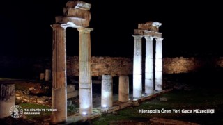 Hierapolis örenyerinde Gece Müzeciliği başlıyor