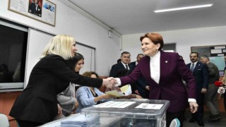 İYİ Parti lideri Akşener, oyunu Ankara’da kullandı