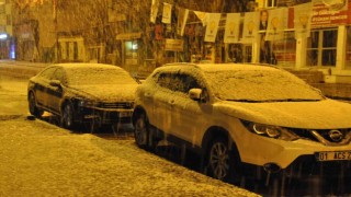 Kars’ta yoğun kar yağışı