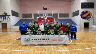 Kayapınar Belediyesi 14 yaş altı basketbol takımı, Türkiye şampiyonası yarı finalinde