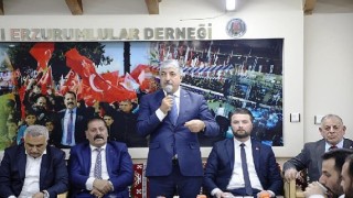 Ömeroğlu, Erzurumlulardan destek istedi