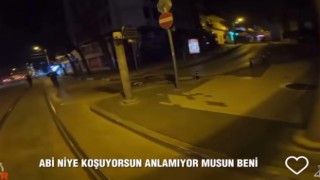 Polisten kaçıp, sosyal medyada fenomen oldu