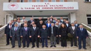 Tarımsal Üretimin Planlanması bilgilendirme toplantısı Tekirdağ’da yapıldı