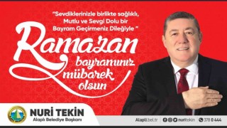 Alaplı Belediye Başkanı Nuri Tekin Ramazan bayramı mesajı