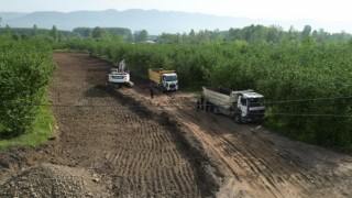 Düzce’de bu yıl 4 bin 950 metre yeni yol açıldı