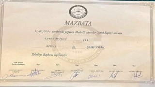 Güroymak Belediye Başkanı seçilen Eşref Mutlu mazbatasını aldı