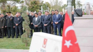 Karaman’da şehitlik ziyareti