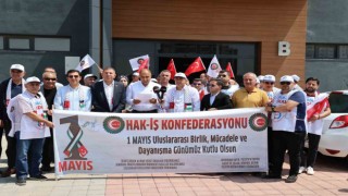 Diyarbakır’da Öz-Sağlık Sendikası 1 Mayıs’ı kutladı