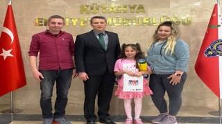 Kütahya İl Emniyet Müdürü Hakan Sıralı’nın misafiri minik İkra