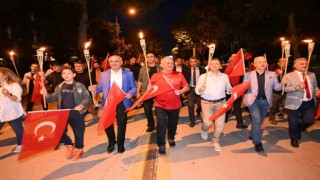 Malatya’da fener alayı yürüyüşü