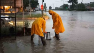 Osmancık’ta fırtına, sağanak ve dolu etkili oldu